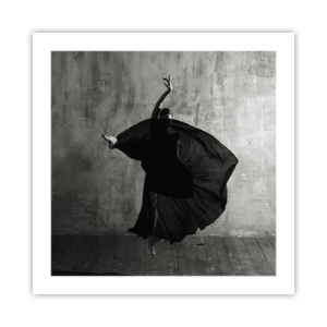 Affiche - Poster - Pas plein de passion - 50x50 cm