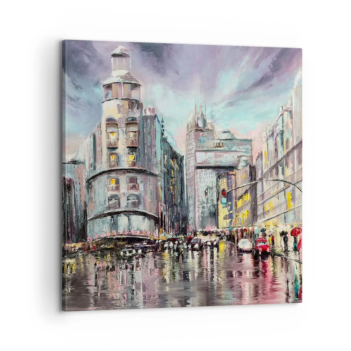 Impression sur toile - Image sur toile - Ce sera une soirée réussie - 60x60 cm