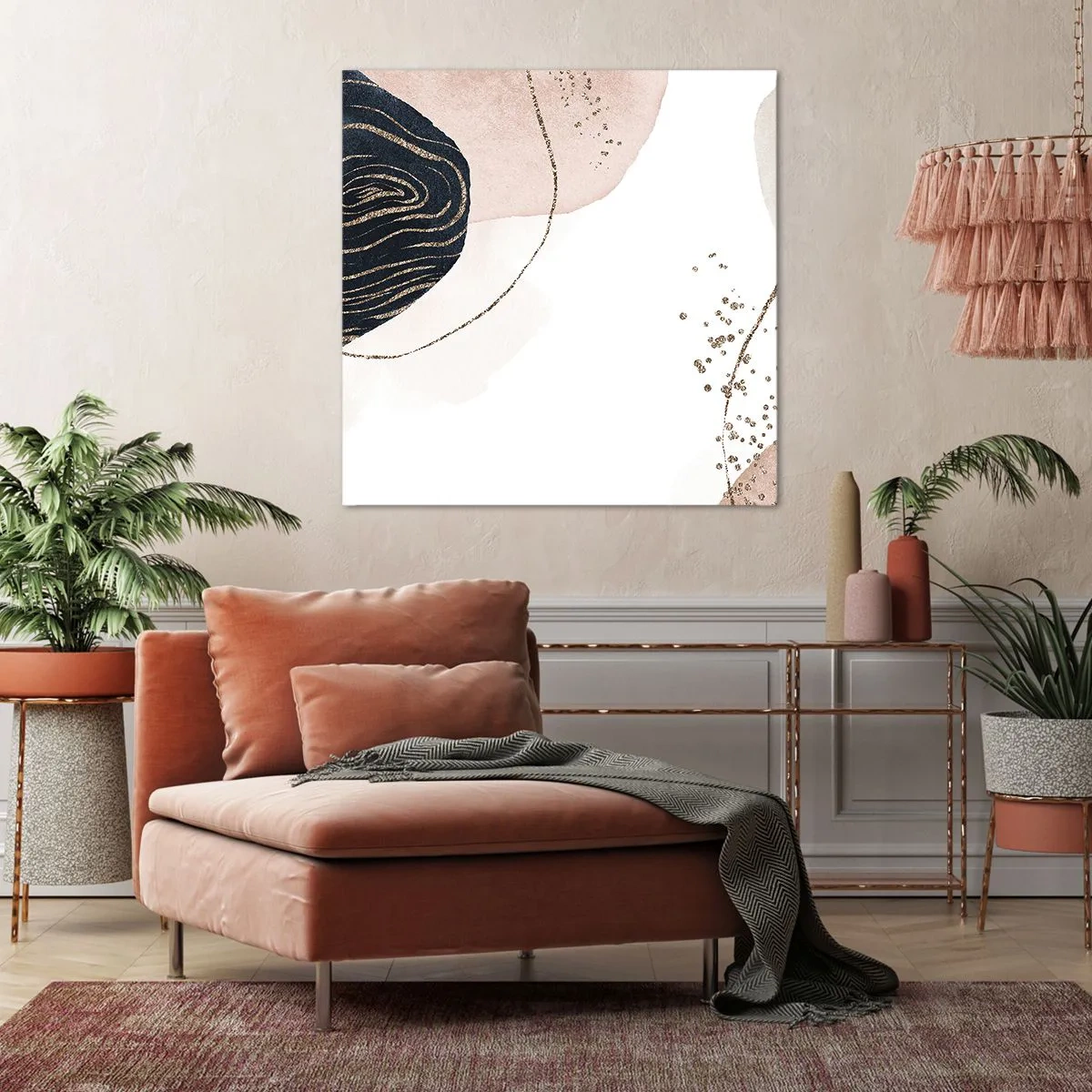 Impression sur toile - Image sur toile - Tout coule - 60x60 cm