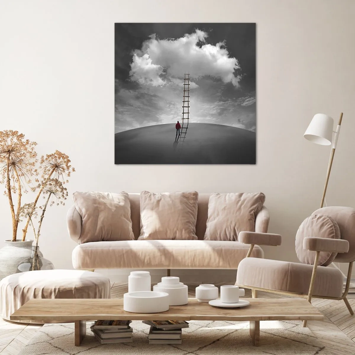 Impression sur toile - Image sur toile - Tout est possible - 60x60 cm