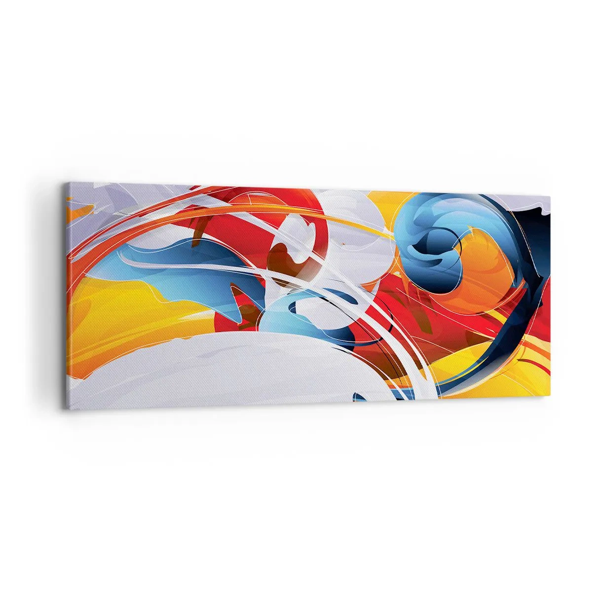 Impression sur toile - Image sur toile - La danse des éléments - 100x40 cm