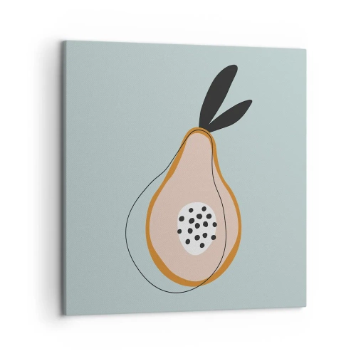 Impression sur toile - Image sur toile - Pénétrer la nature des choses - 50x50 cm