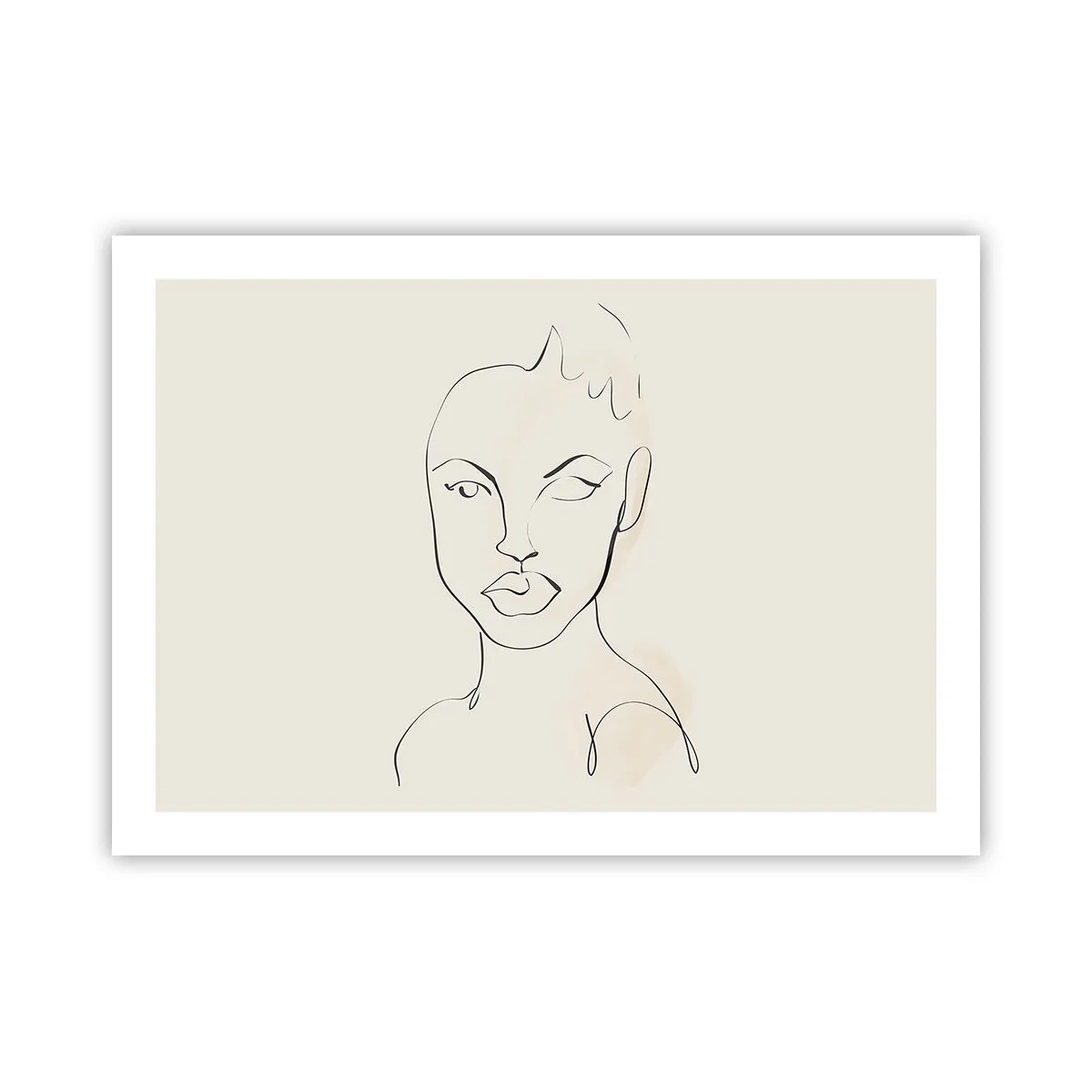 Affiche - Poster - Esquisse de la sensualité - 70x50 cm