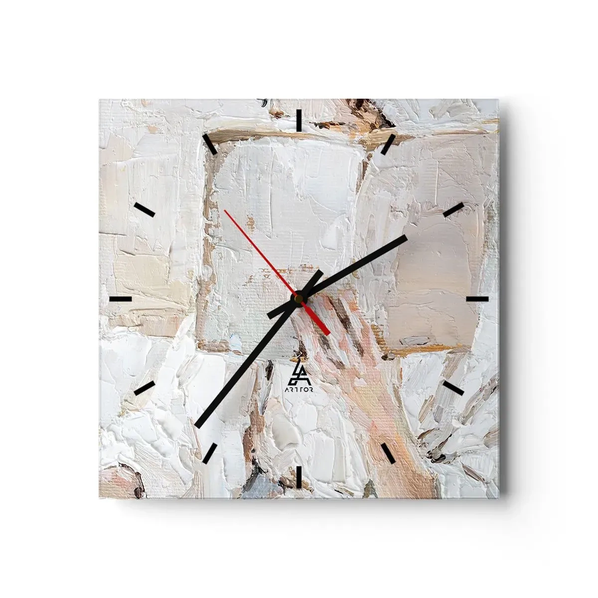 Horloge murale - Pendule murale - Dans un autre monde - 40x40 cm