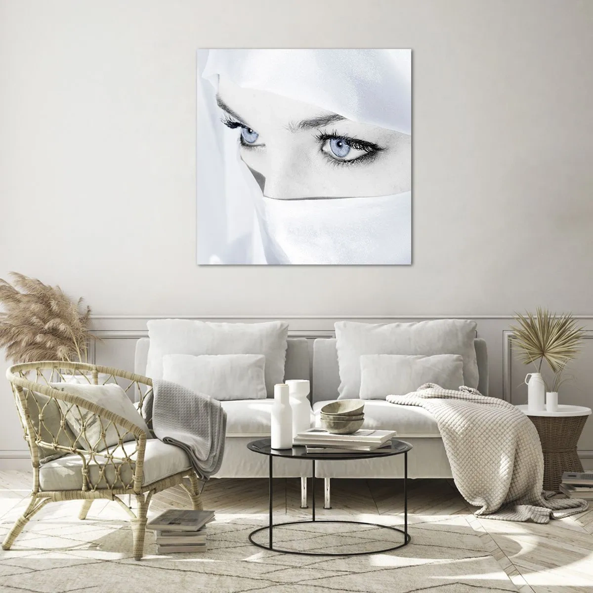 Impression sur verre - Image sur verre - Directement des mille et une nuits - 70x70 cm