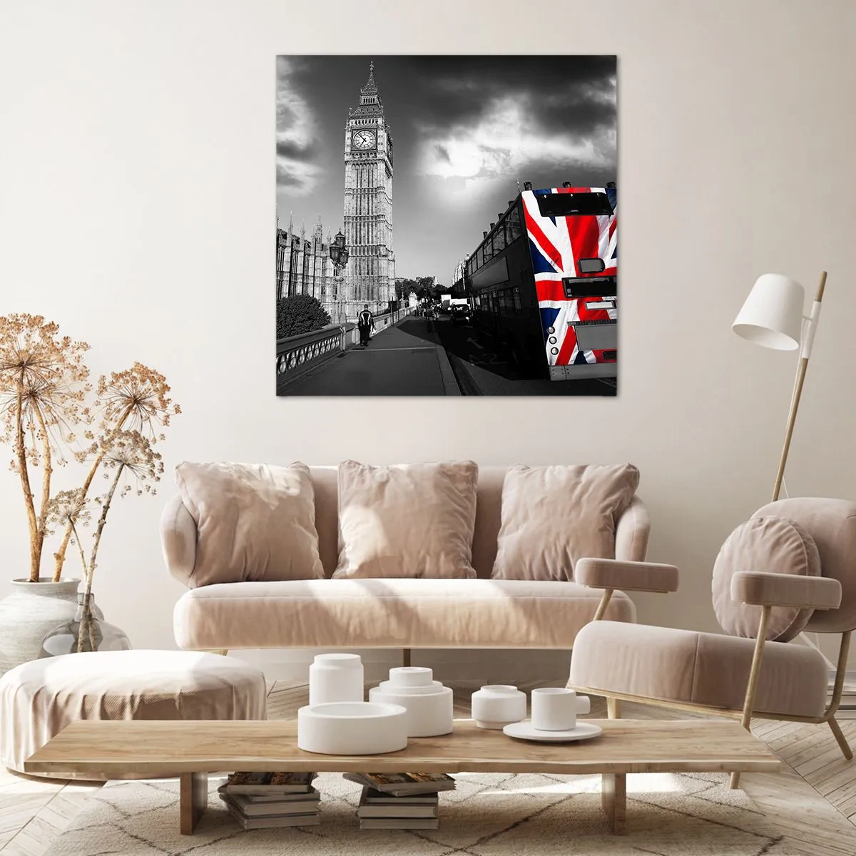 Impression sur toile - Image sur toile - Fière et grande - 30x30 cm