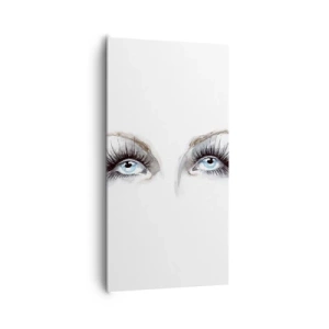 Impression sur toile - Image sur toile - Yeux d'ange? - 65x120 cm