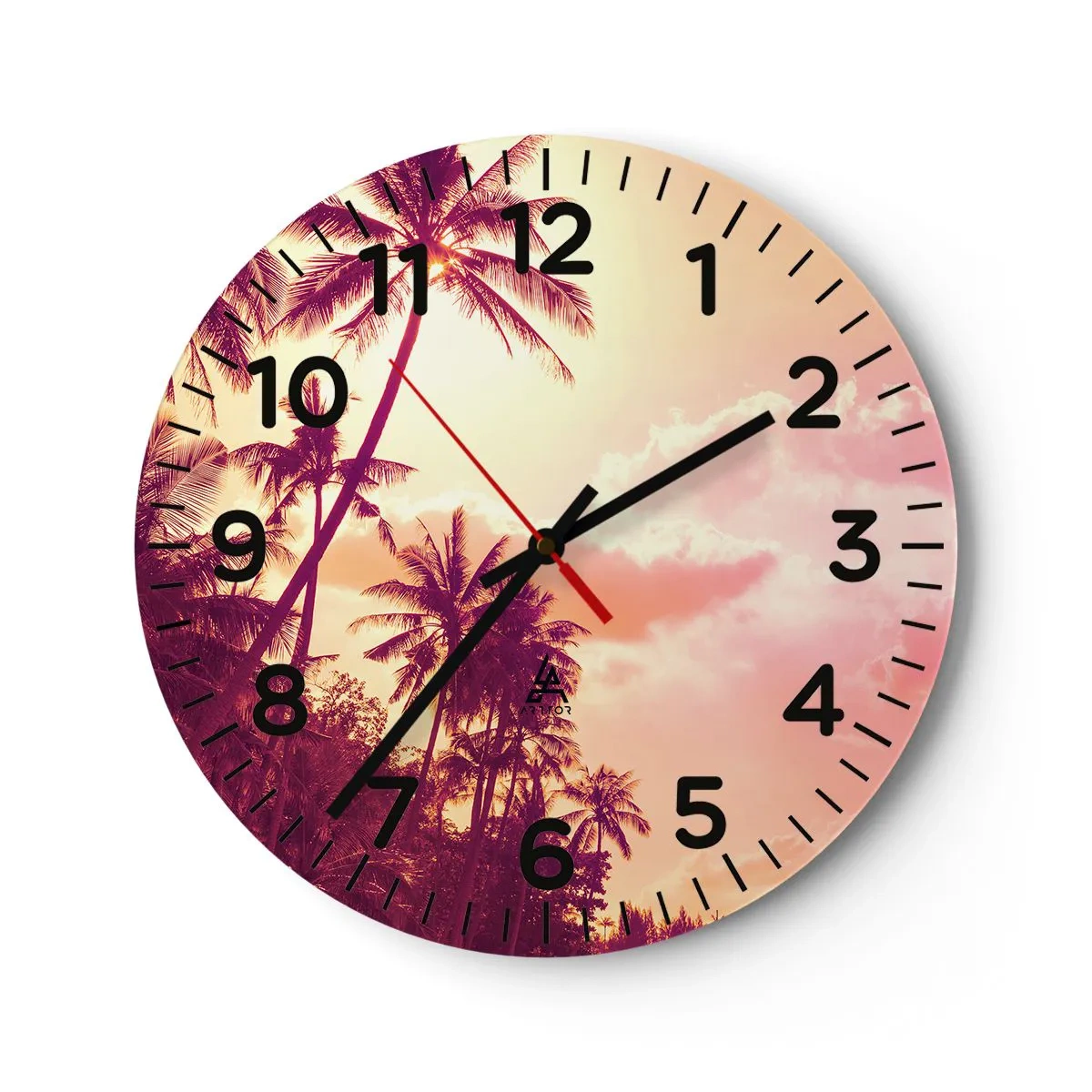 Horloge murale - Pendule murale - Tu dois choisir - 30x30 cm