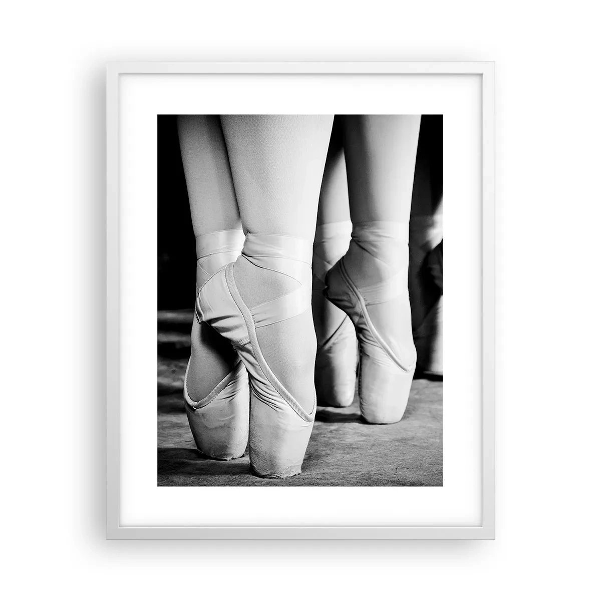 Affiche dans un cadre blanc - Poster - Ensemble, simple - 40x50 cm