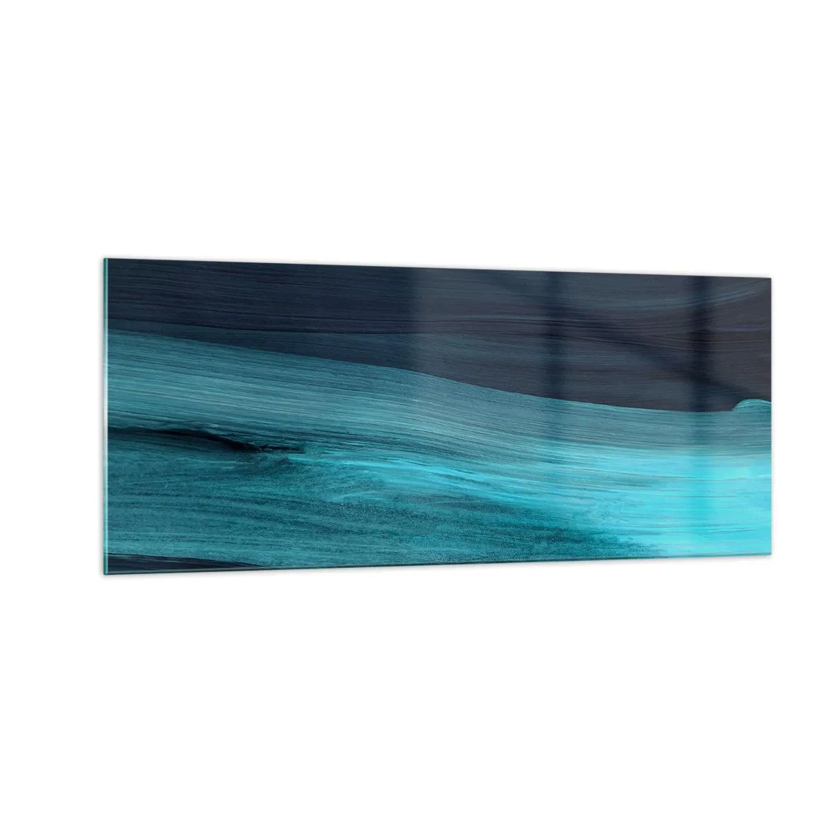 Impression sur verre - Image sur verre - Suivez le courant - 100x40 cm