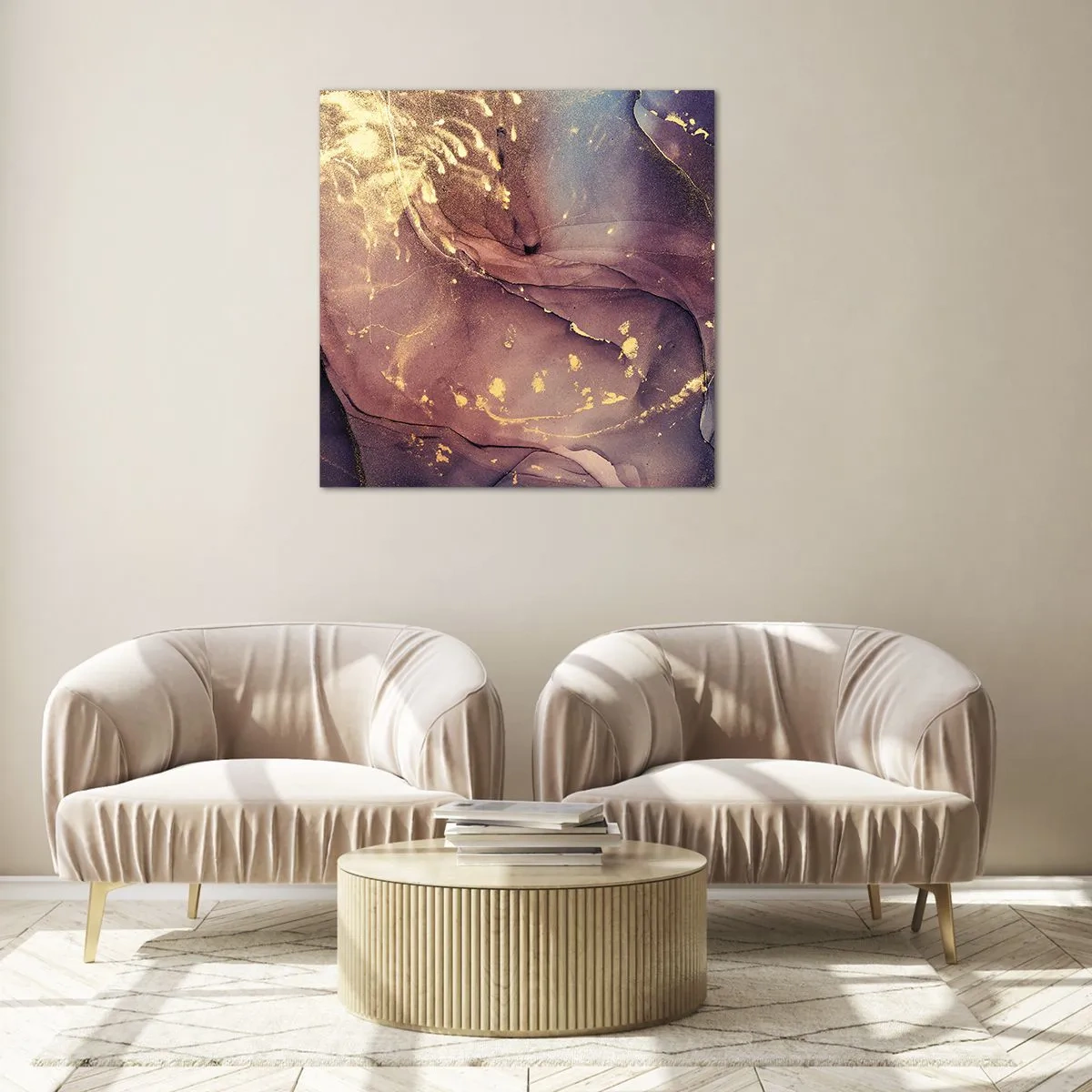 Impression sur verre - Image sur verre - Matière et esprit - 60x60 cm