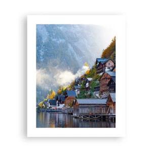 Affiche - Poster - Ambiance alpine - 40x50 cm