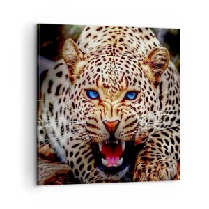 Impression sur toile - Image sur toile - La colère de la beauté ne fait pas de mal - 60x60 cm