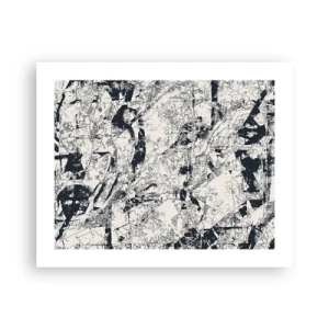 Affiche - Poster - Interpénétration des contraires - 50x40 cm