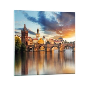 Impression sur verre - Image sur verre - Belle depuis des lustres - 40x40 cm