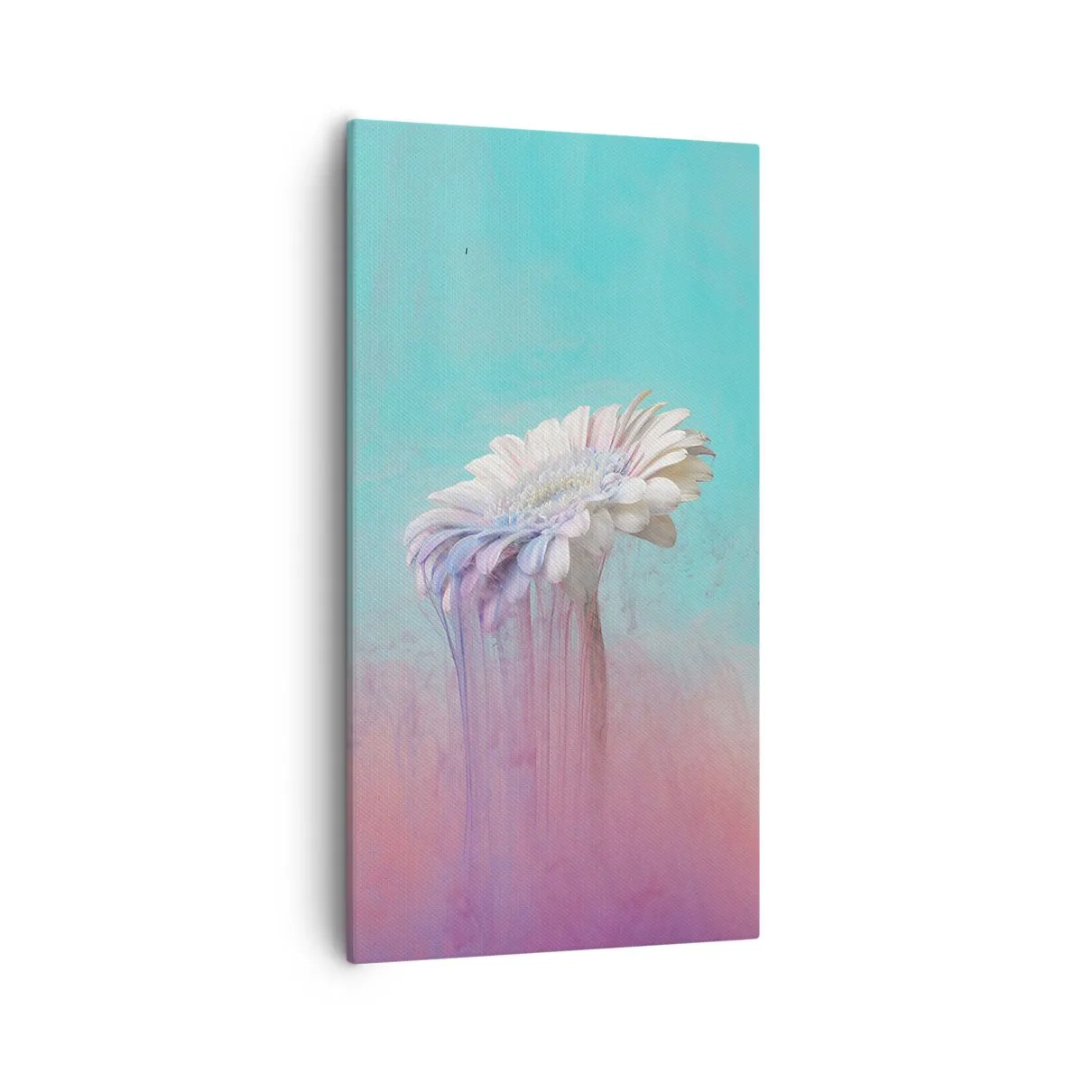 Impression sur toile - Image sur toile - Le monde souterrain des fleurs - 55x100 cm