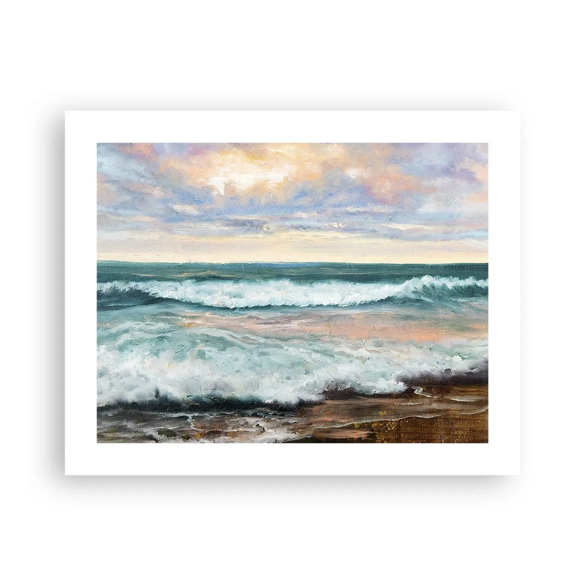 Affiche - Poster - Ici tu adouciras ton âme - 50x40 cm