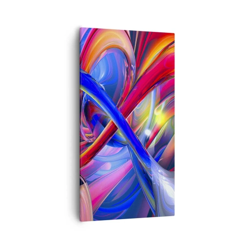 Impression sur toile - Image sur toile - La danse des nuances - 55x100 cm