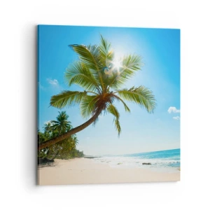 Impression sur toile - Image sur toile - Ne rien montrer à personne - 70x70 cm