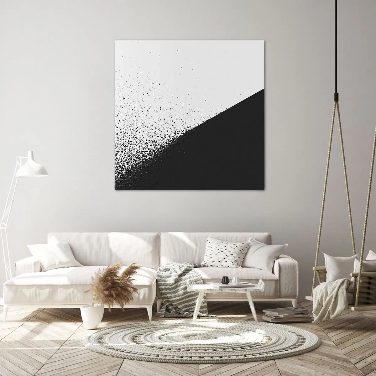 Impression sur toile - Image sur toile - De plus en plus vite, de plus en plus - 60x60 cm