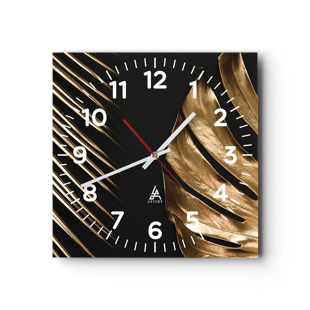 Horloge murale - Pendule murale - Différent et tout aussi cher - 30x30 cm
