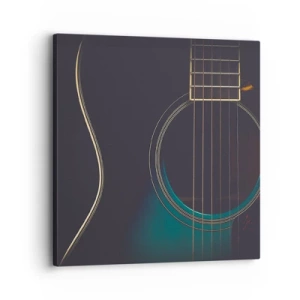 Impression sur toile - Image sur toile - Le calme avant la tempête - 30x30 cm