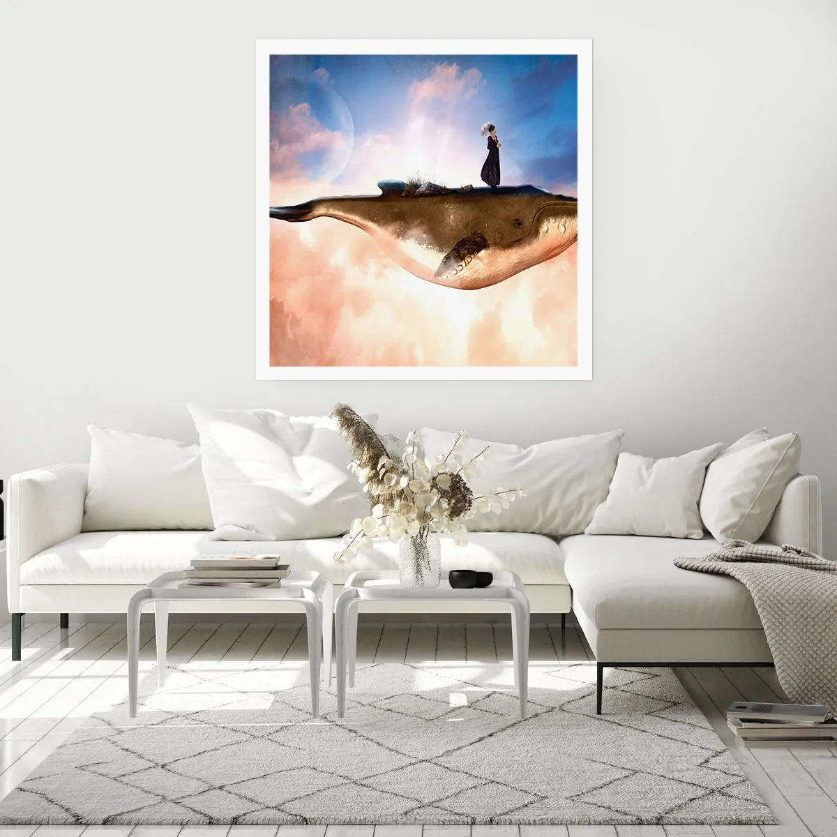 Affiche - Poster - Voyage irréel - 30x30 cm