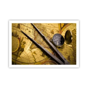 Affiche - Poster - Où sont ces trésors? - 91x61 cm