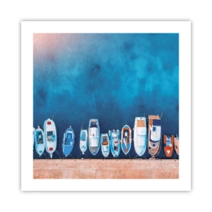 Affiche - Poster - En une seule fois - 50x50 cm