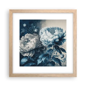 Affiche dans un chêne clair - Poster - Paire assortie - 30x30 cm