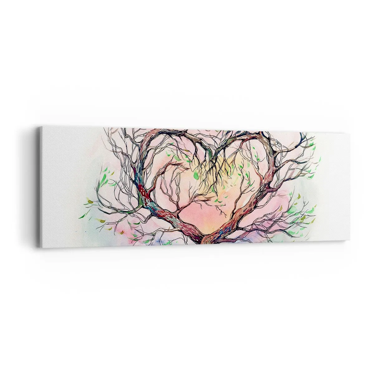 Impression sur toile - Image sur toile - Ensemble contre les tempêtes - 90x30 cm