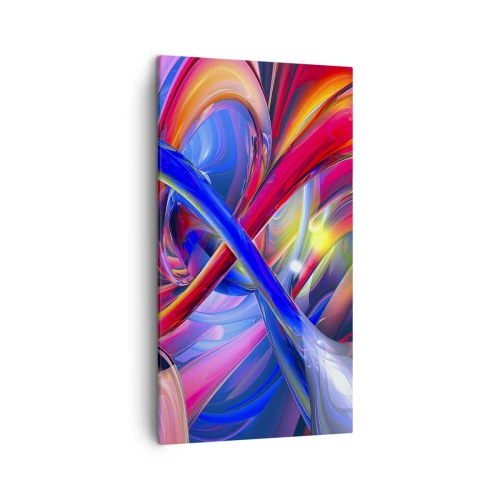 Impression sur toile - Image sur toile - La danse des nuances - 45x80 cm