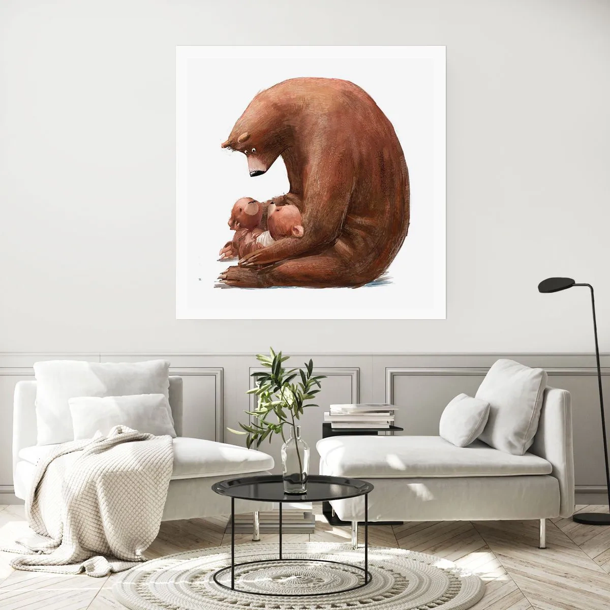 Affiche - Poster - Faites de beaux rêves les enfants - 50x50 cm