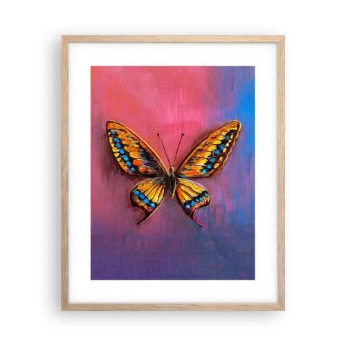 Affiche dans un chêne clair - Poster - Un joyau de la nature - 40x50 cm