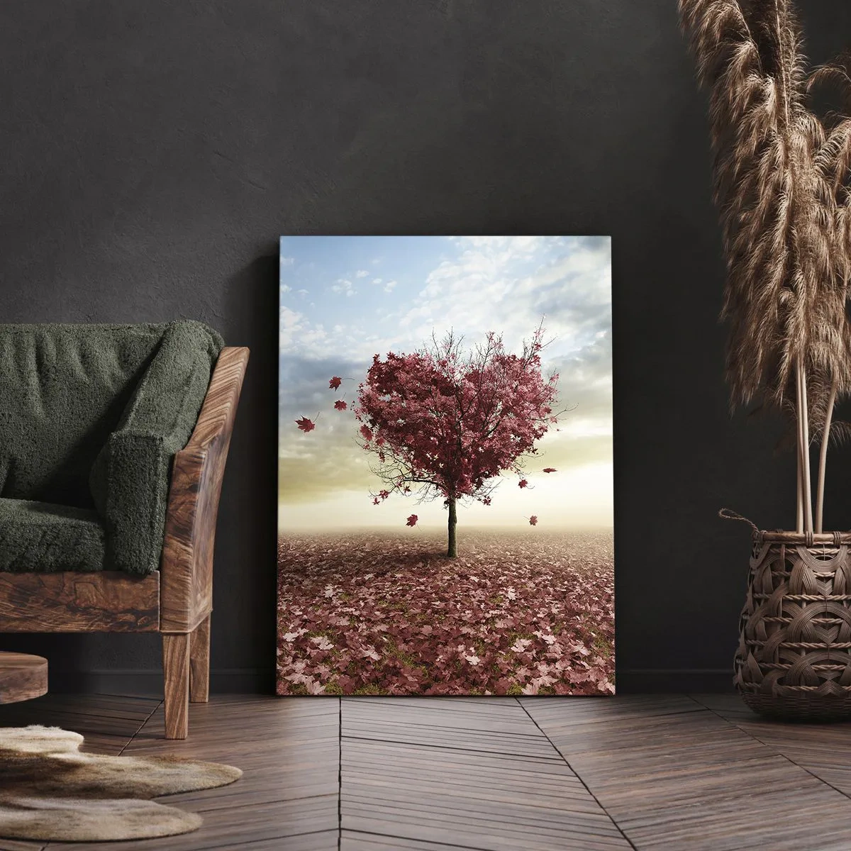 Impression sur toile - Image sur toile - Vous allez aussi aimer l'automne - 45x80 cm