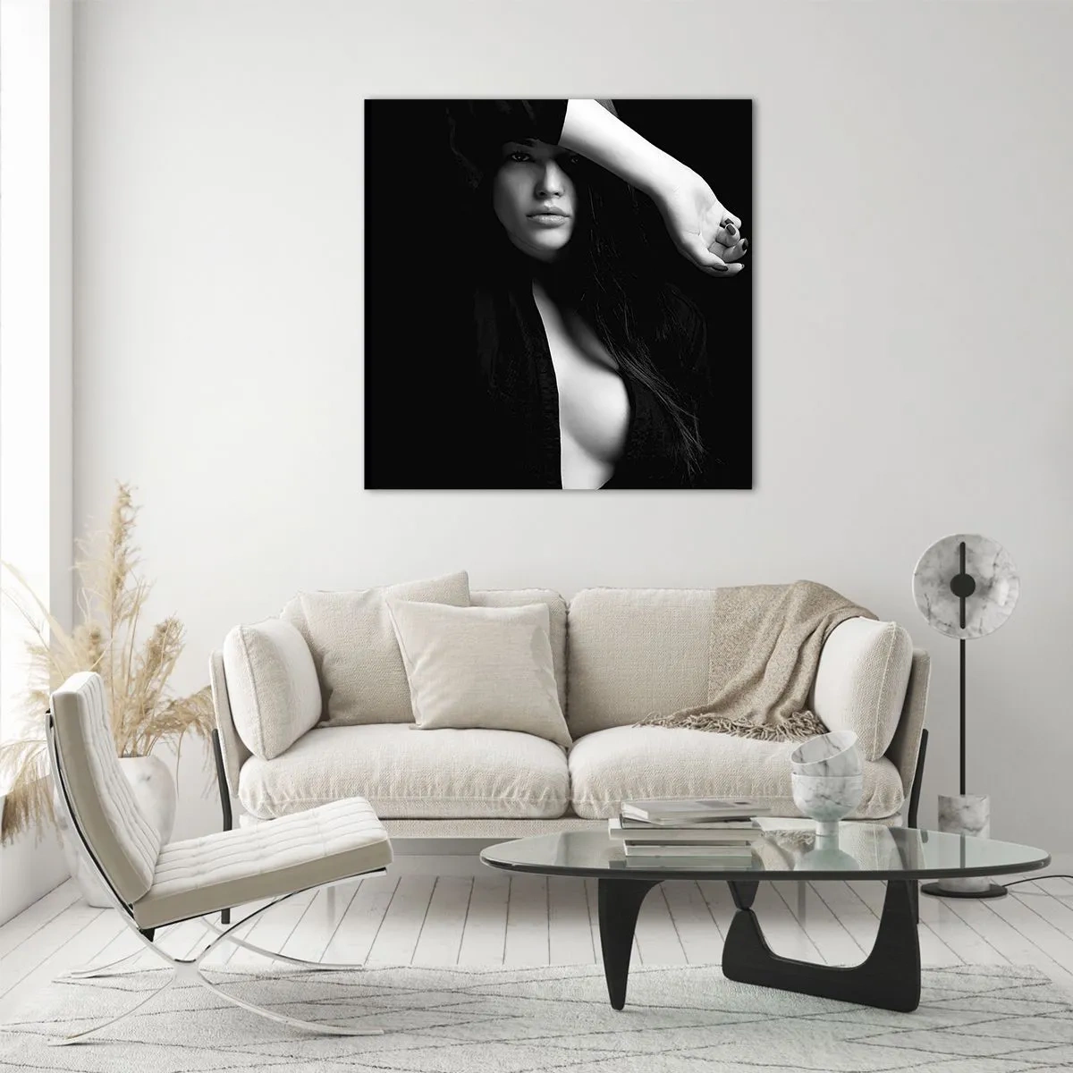 Impression sur verre - Image sur verre - École de séduction - 30x30 cm