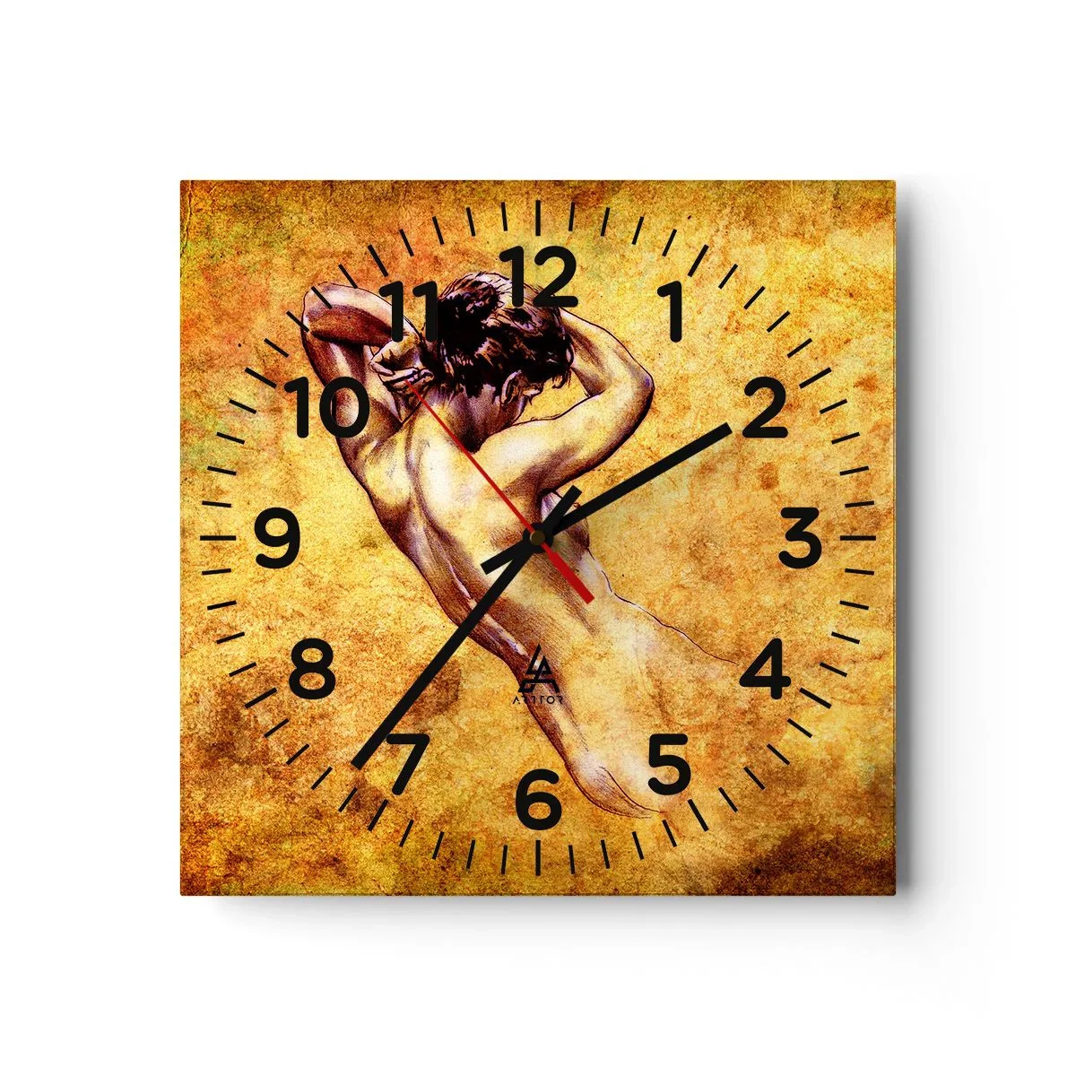 Horloge murale - Pendule murale - Découverte, mais toujours mystèrieuse - 30x30 cm