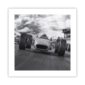 Affiche - Poster - Puissance! - 40x40 cm