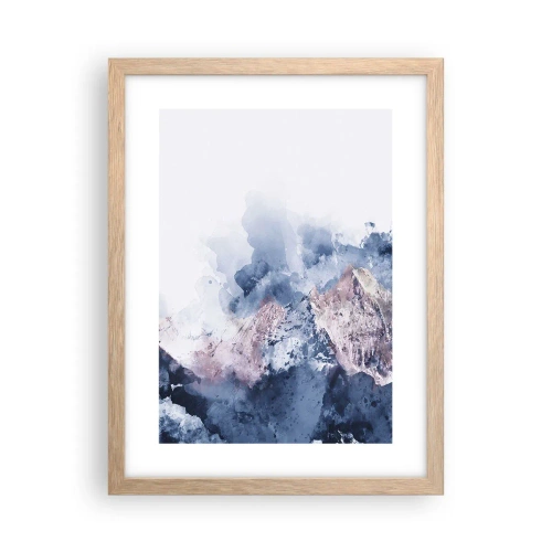 Affiche dans un chêne clair - Poster - Ce sont des sommets ! - 30x40 cm