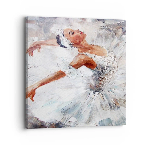 Impression sur toile - Image sur toile - Délicat et léger comme du tulle - 30x30 cm