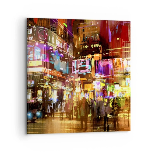 Impression sur toile - Image sur toile - Dans une mer de lumière - 70x70 cm