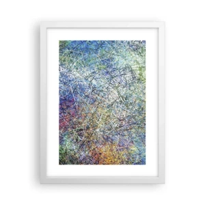 Affiche dans un cadre blanc - Poster - Ce n'est pas si simple - 30x40 cm