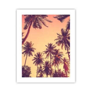 Affiche - Poster - Variation tropicale - 40x50 cm