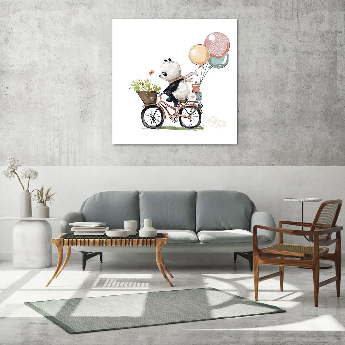 Impression sur verre - Image sur verre - Jour de chance - 70x70 cm