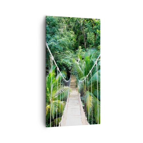 Impression sur toile - Image sur toile - Welcome to the jungle! - 55x100 cm