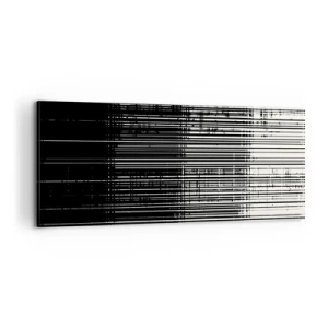 Impression sur toile - Image sur toile - Ondes et vibrations - 100x40 cm