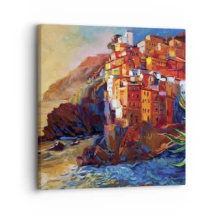 Impression sur toile - Image sur toile - Climats italien - 30x30 cm