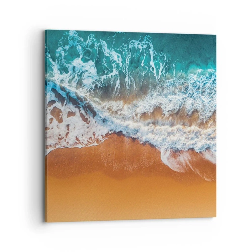 Impression sur toile - Image sur toile - Toujours ensemble - 70x70 cm