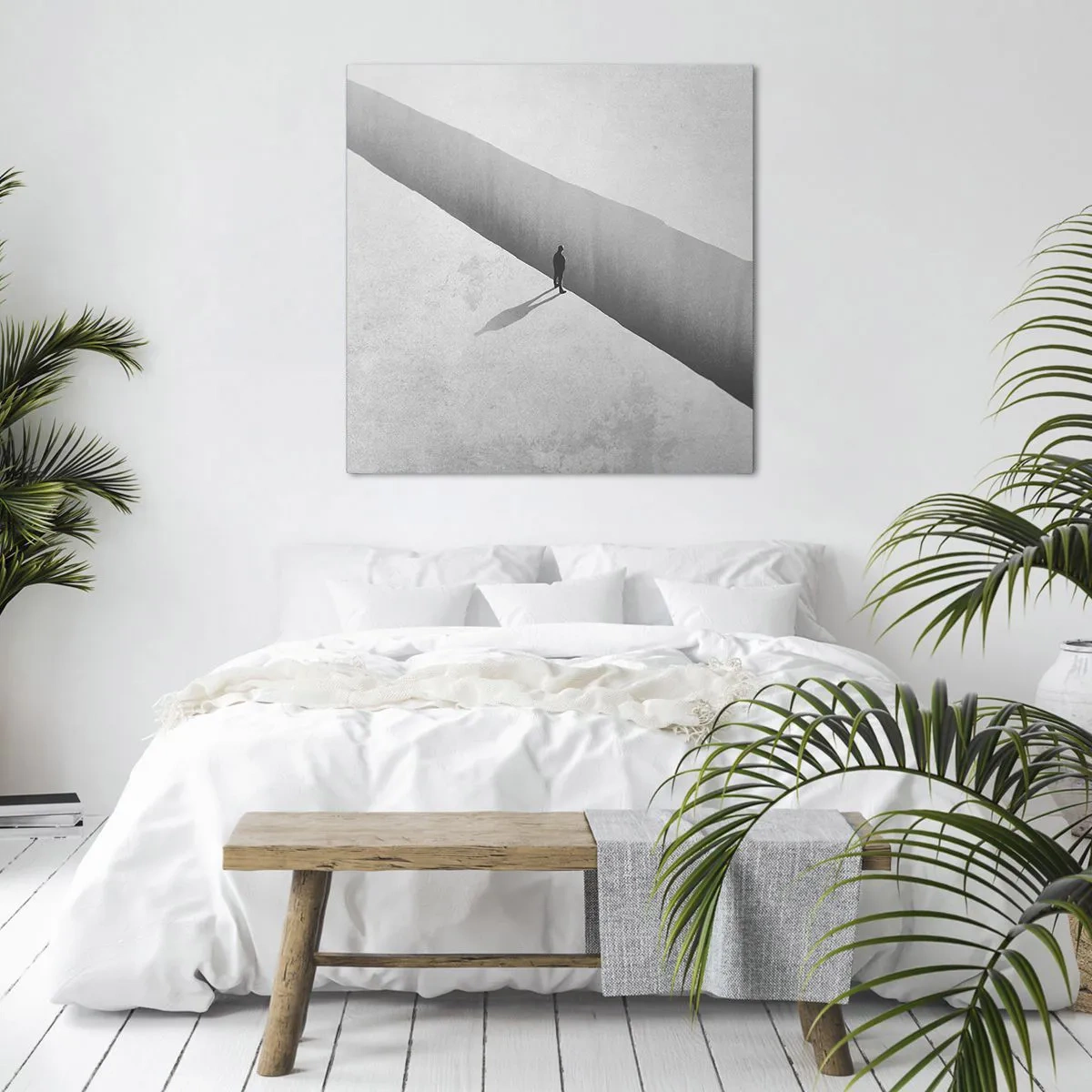 Impression sur toile - Image sur toile - Un objectif clair - 30x30 cm