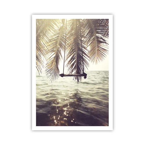 Affiche - Poster - Vous pouvez vous balancer dans les nuages à volonté - 70x100 cm